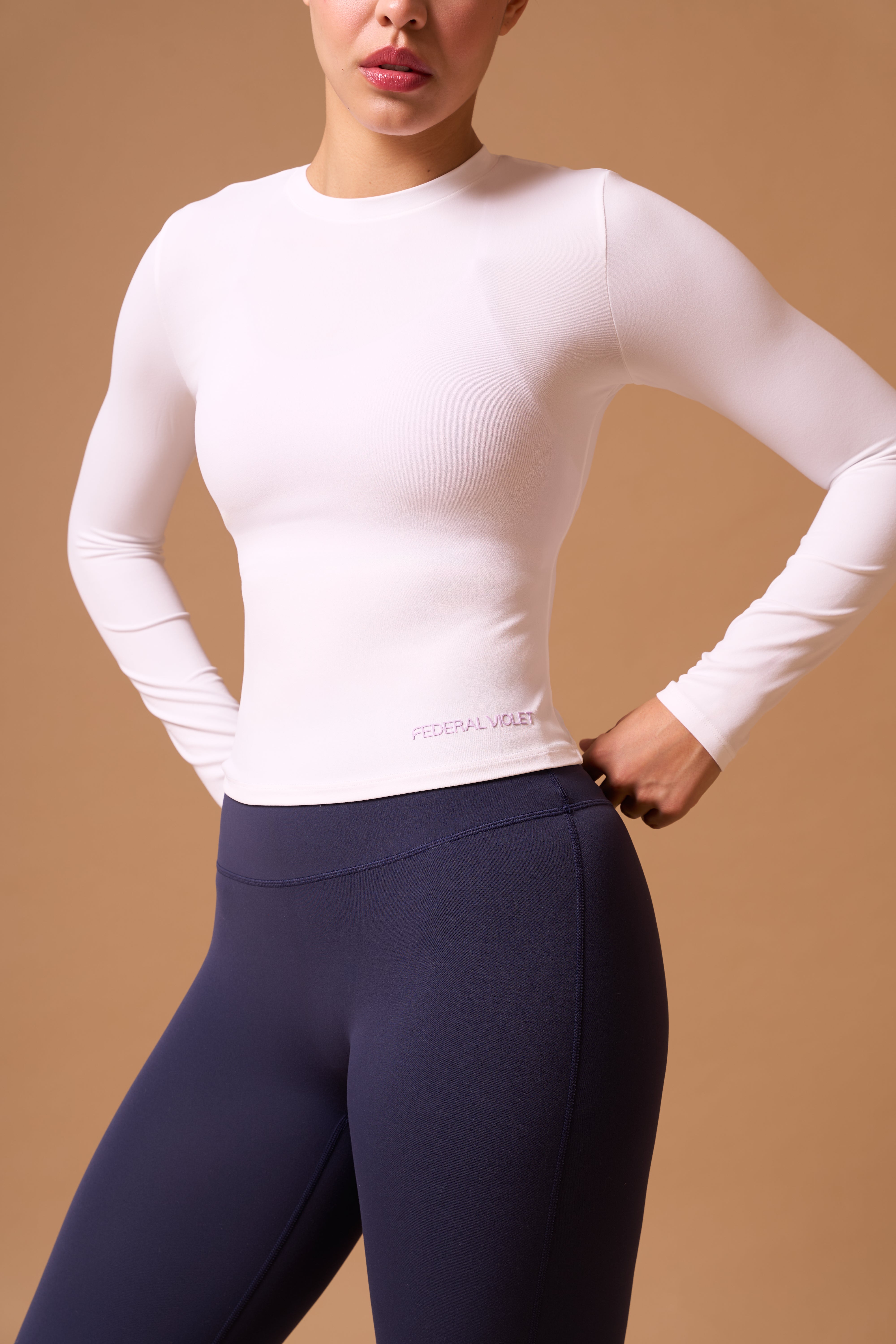 De Flex Longsleeve - Wit